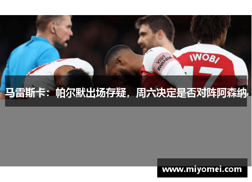 马雷斯卡：帕尔默出场存疑，周六决定是否对阵阿森纳